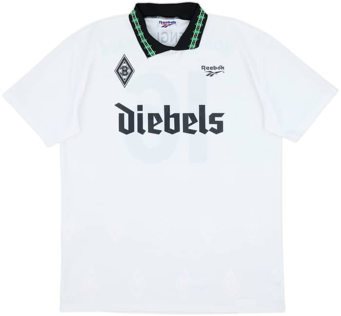 1995-96 Borussia Monchengladbach Home Shirt #16 - 9/10 - (L)