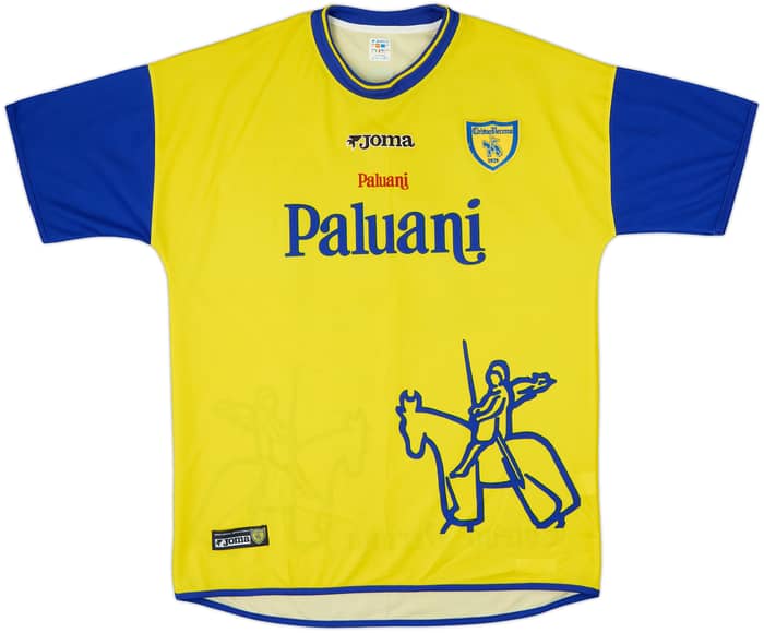 2002-03 Chievo Verona Home Shirt Perotta #20 - 9/10 - (L)