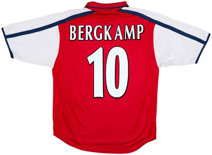 2000-02 Arsenal Home Shirt Bergkamp #10 - 6/10 - (S)