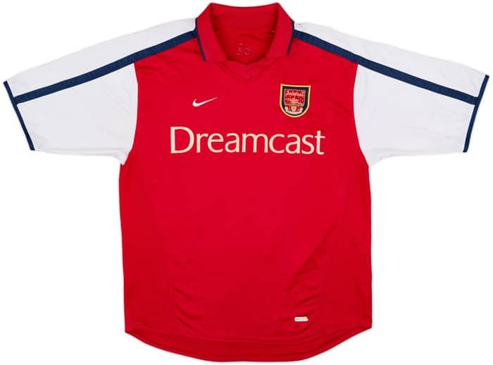 2000-02 Arsenal Home Shirt Bergkamp #10 - 6/10 - (S)