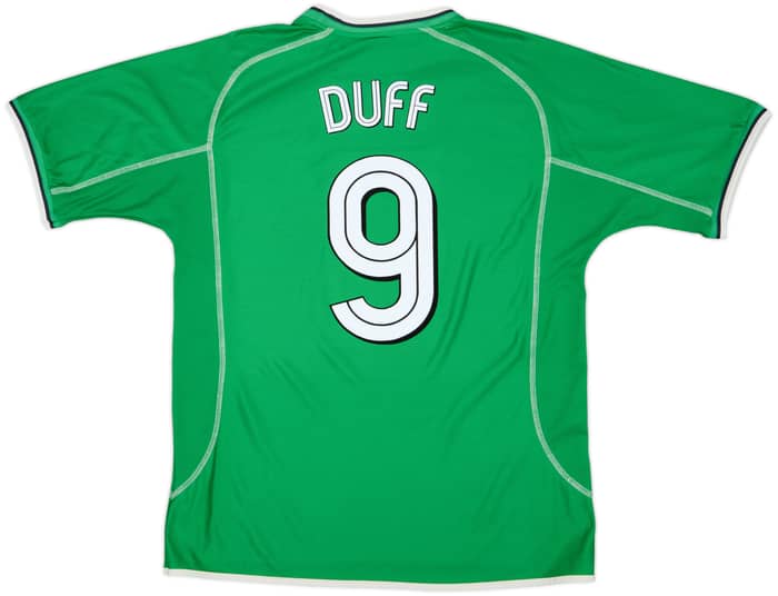2002-03 Ireland Home Shirt Duff #9 - 8/10 - (XL)