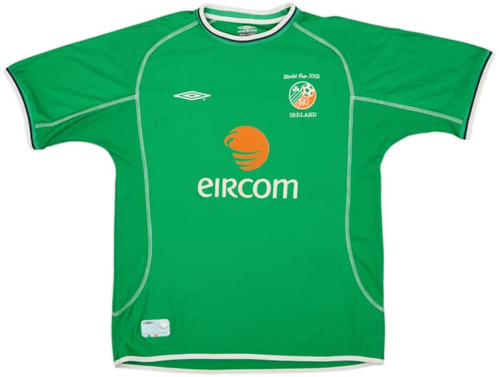2002-03 Ireland Home Shirt Duff #9 - 8/10 - (XL)