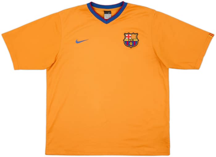 2006-08 Barcelona Basic Away Shirt Ronaldinho #10 - 9/10 - (XL)