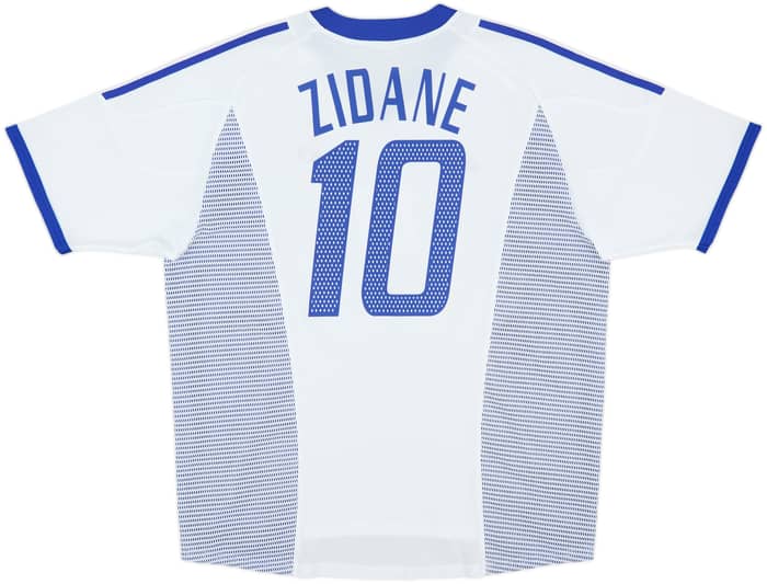 2002-04 France Away Shirt Zidane #10 - 8/10 - (XL)