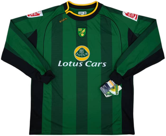 2004-06 Norwich Away L/S Shirt Charlton #16 (3XL)