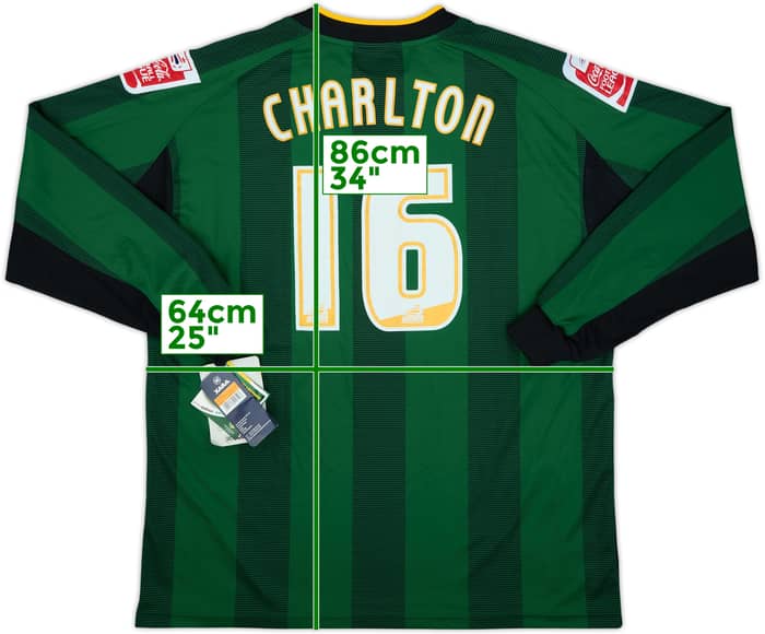 2004-06 Norwich Away L/S Shirt Charlton #16 (3XL)