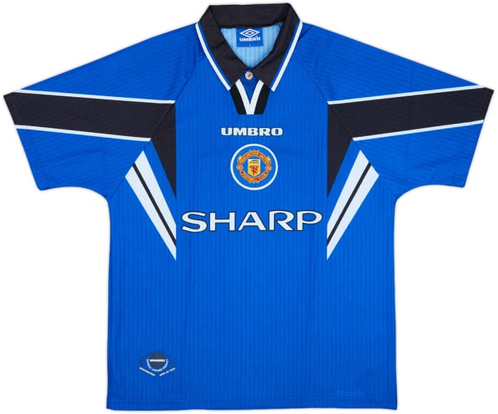 1996-98 Manchester United Third Shirt Cantona #7 - 10/10 - (L)
