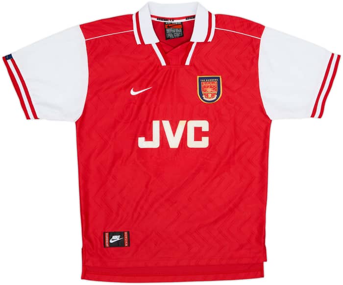 1996-98 Arsenal Home Shirt Wright #8 - 8/10 - (M)