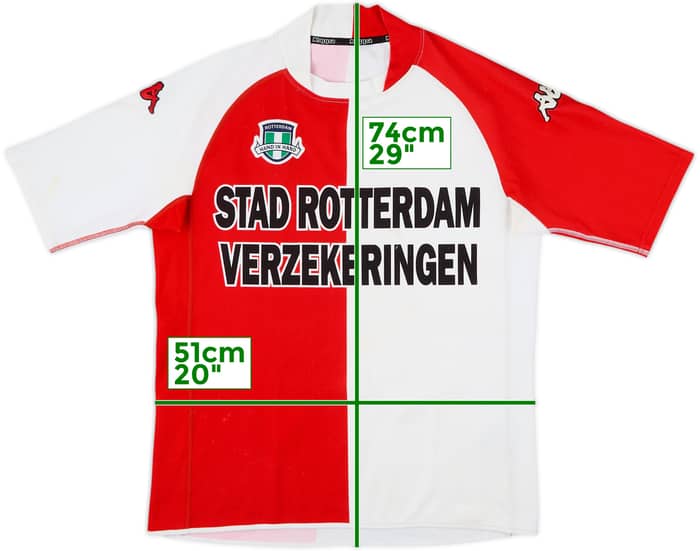 2003-04 Feyenoord Home Shirt - 7/10 - (M)