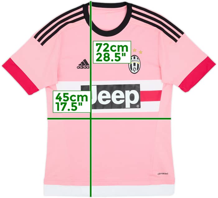 2015-16 Juventus Away Shirt - 8/10 - (M)