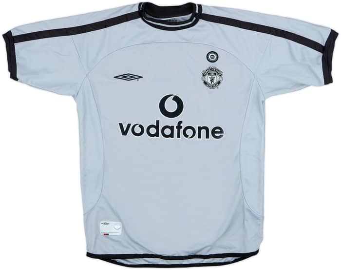 2001-02 Manchester United Centenary GK S/S Shirt Barthez #1 - 10/10 - (S)