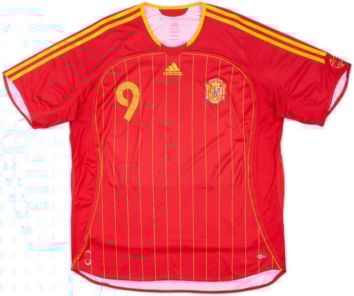 2006-08 Spain Home Shirt F.Torres #9 - 8/10 - (XL)