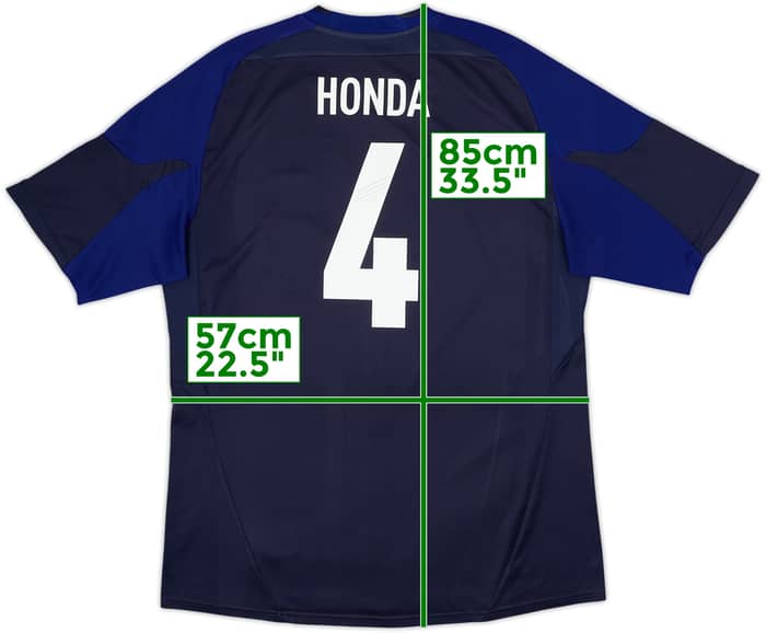 2012-13 Japan Home Shirt Honda #4 - 8/10 - (XXL)