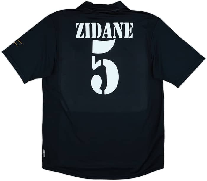 2001 Real Madrid Away Shirt Zidane #5 - 9/10 - (M)