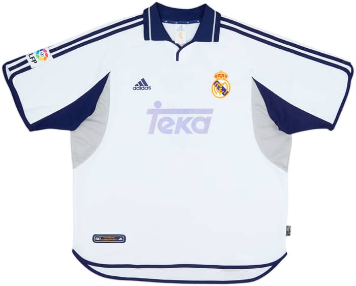 2000-01 Real Madrid Home Shirt Raul #7 - 5/10 - (XL)