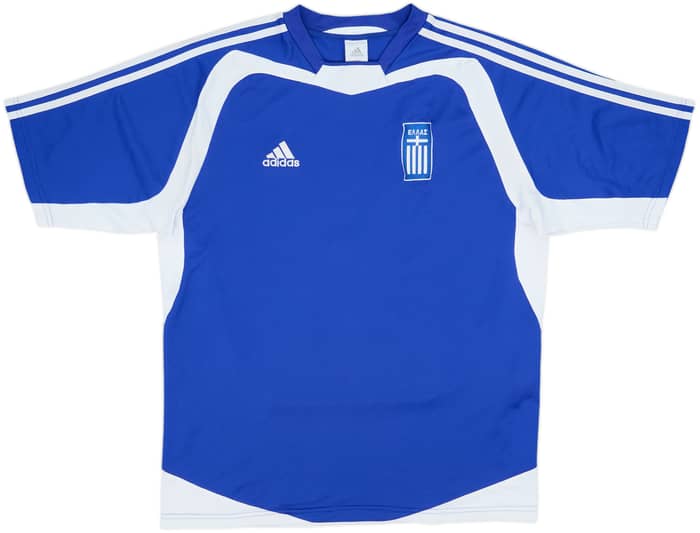2004-06 Greece Home Shirt #4 - 7/10 - (L)