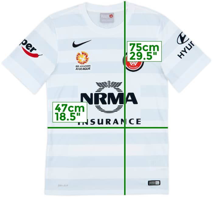 2014-15 Western Sydney Wanderers Away Shirt - 8/10 - (S)