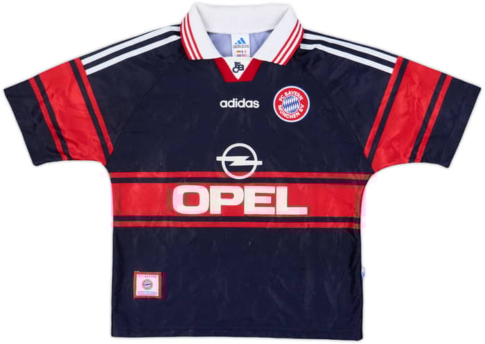 1997-99 Bayern Munich Home Shirt - 8/10 - (L.Boys)