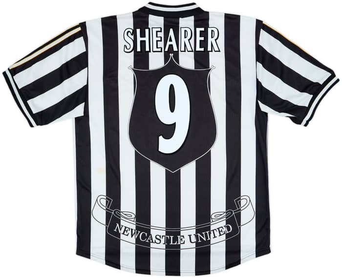 1997-99 Newcastle Home Shirt Shearer #9 - 6/10 - (XL)