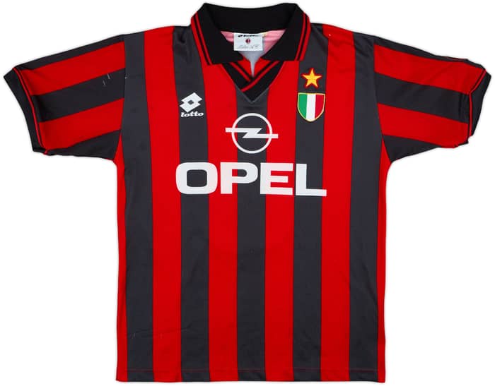 1997-98 AC Milan Home Shirt #8 - 7/10 - (S)