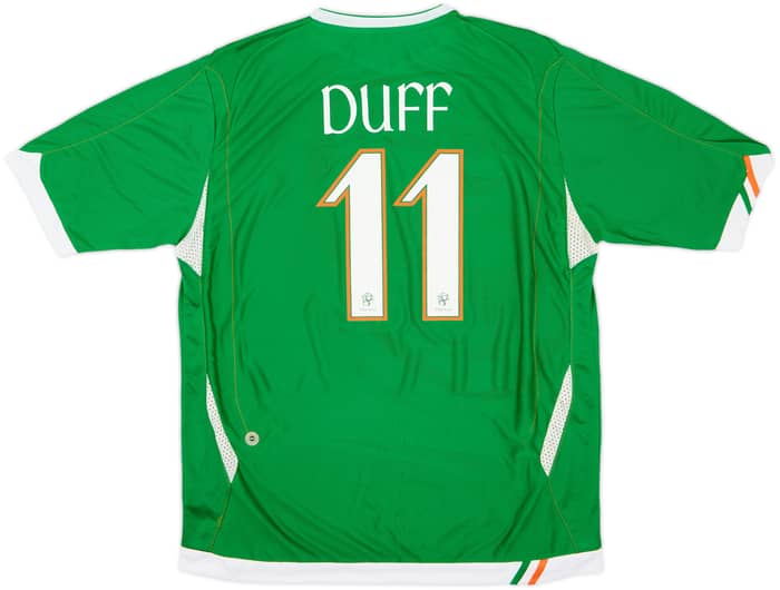 2006-08 Ireland Home Shirt Duff #11 (XL)
