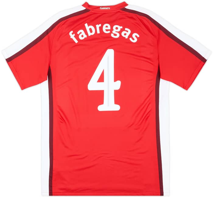 2008-10 Arsenal Home Shirt Fabregas #4 - 7/10 - (M)