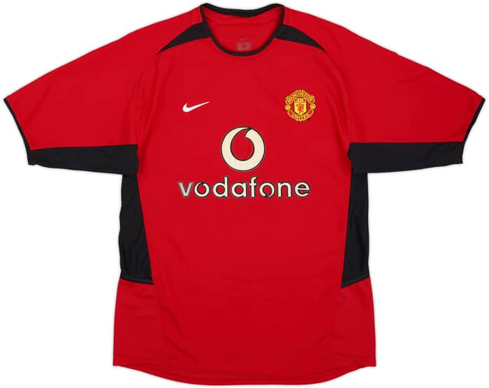 2002-04 Manchester United Home Shirt Ronaldo #7 - 7/10 - (S)