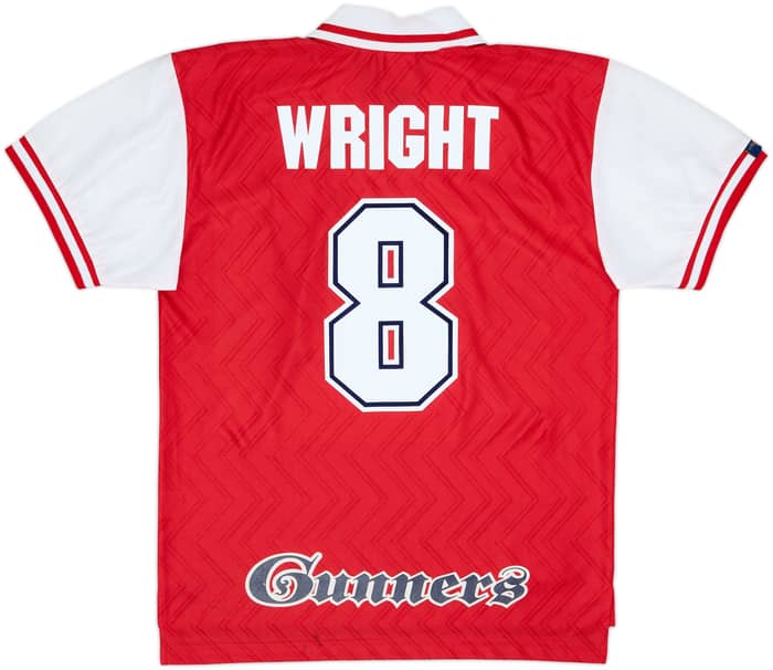 1996-98 Arsenal Home Shirt Wright #8 - 8/10 - (M)