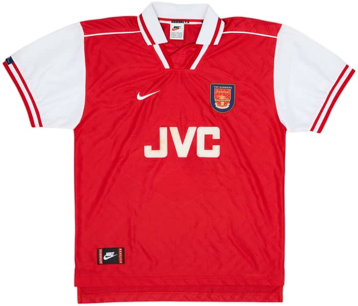 1996-98 Arsenal Home Shirt Wright #8 - 8/10 - (M)