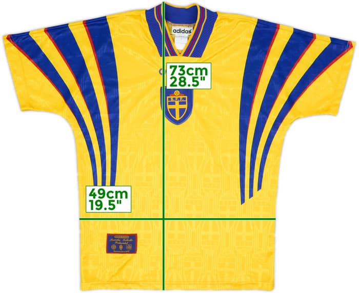 1997 Sweden Home Shirt - 8/10 - (S)