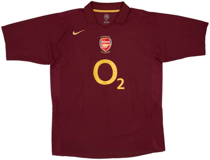 2005-06 Arsenal Home Shirt Henry #14 - 8/10 - (XL)