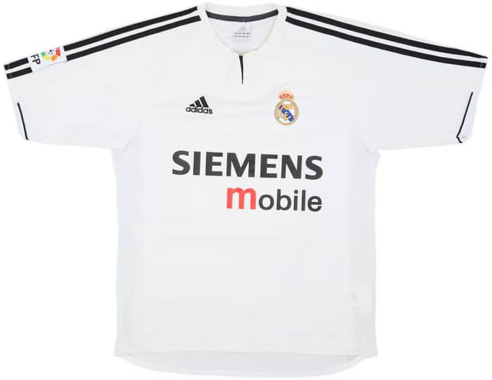 2003-04 Real Madrid Home Shirt Beckham #23 - 7/10 - (S)