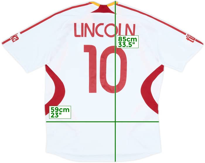 2007-09 Galatasaray Away Shirt Lincoln #10 - 7/10 - (XL)