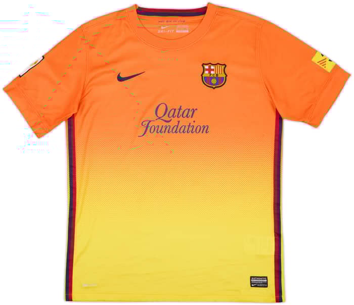 2012-13 Barcelona Away Shirt - 8/10 - (XL.Boys)