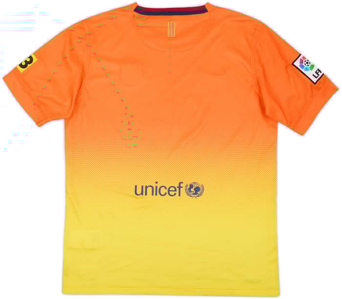 2012-13 Barcelona Away Shirt - 8/10 - (XL.Boys)