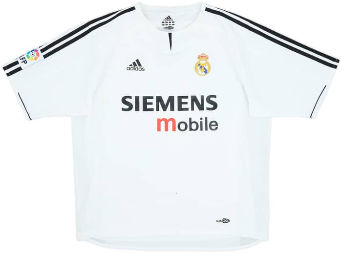 2003-04 Real Madrid Player Issue Home Shirt Ronaldo #9 - 7/10 - (L)