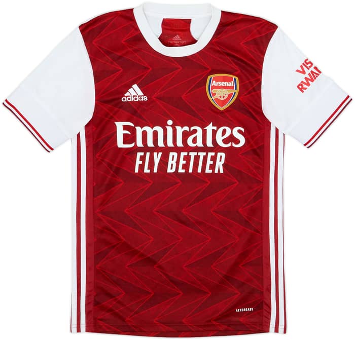 2020-21 Arsenal Home Shirt Saka #7 - 8/10 - (S)