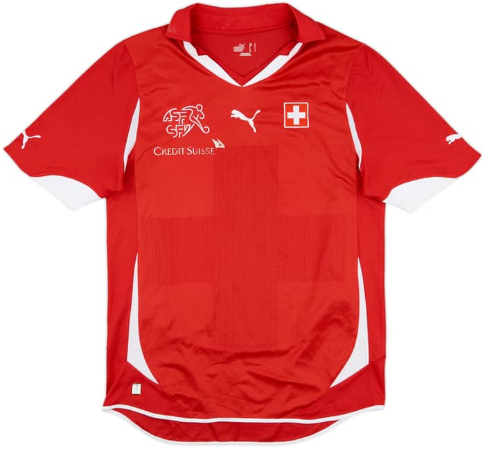 2010-11 Switzerland Home Shirt - 6/10 - (L)