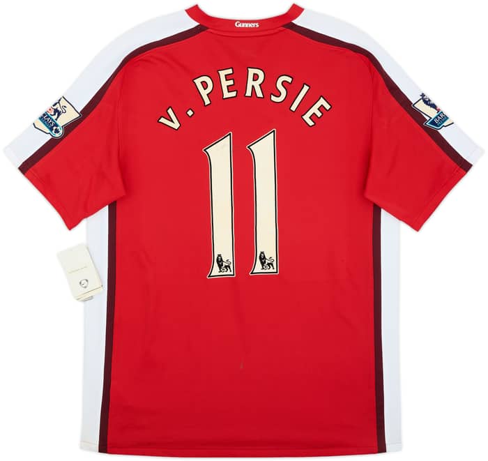 2008-10 Arsenal Home Shirt v. Persie #11 (L)