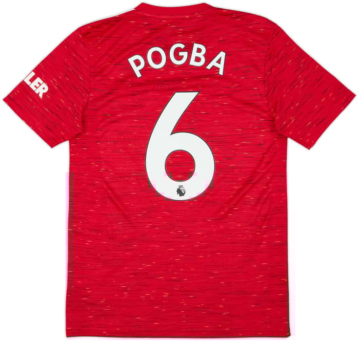 2020-21 Manchester United Home Shirt Pogba #6 - 10/10 - (S)