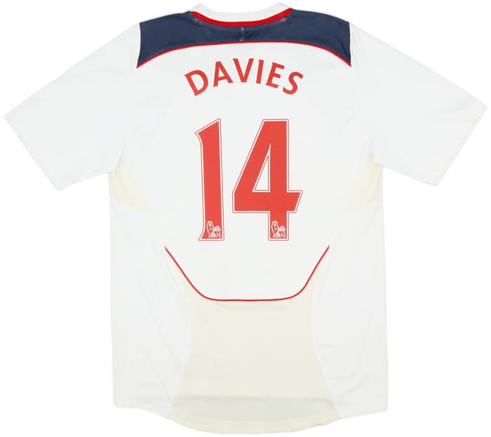 2008-09 Bolton Home Shirt Davies #14 - 5/10 - (M)