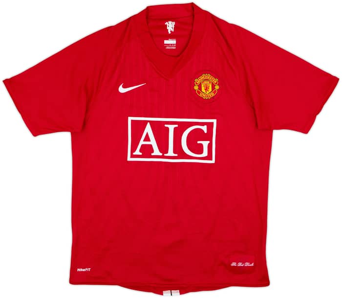 2007-09 Manchester United Home Shirt Ronaldo #7 - 6/10 - (S)