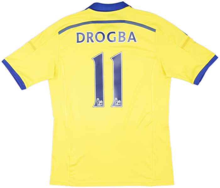 2014-15 Chelsea Away Shirt Drogba #11 - 6/10 - (M)