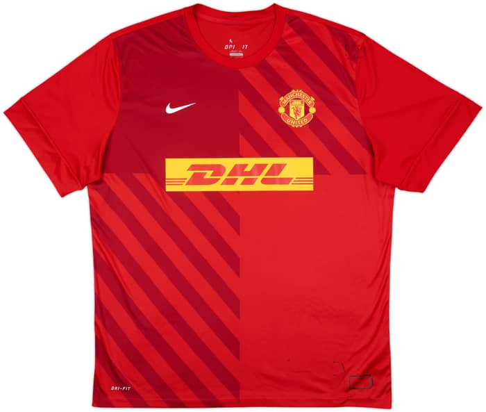 2012-13 Manchester United Nike Training Shirt - 6/10 - (XXL)