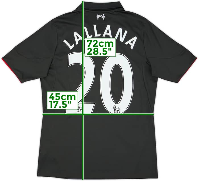 2015-16 Liverpool Third Shirt Lallana #20 - 7/10 - (S)