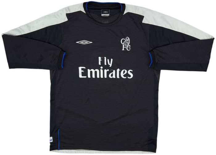 2004-05 Chelsea Away L/S Shirt - 4/10 - (L)