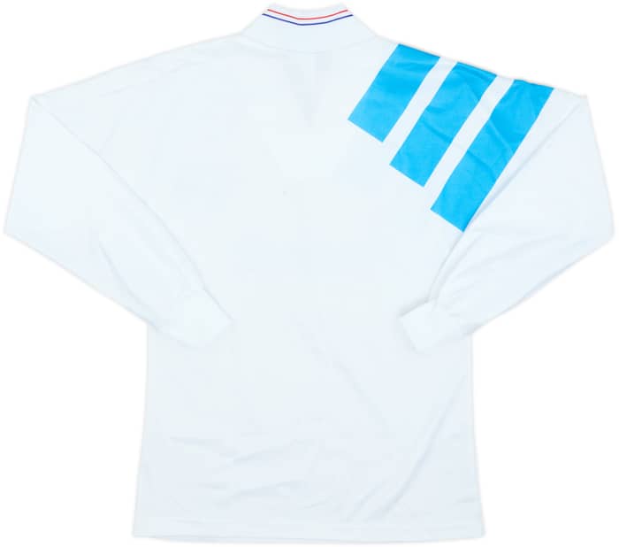 1991-92 Olympique Marseille Home L/S Shirt (XS)