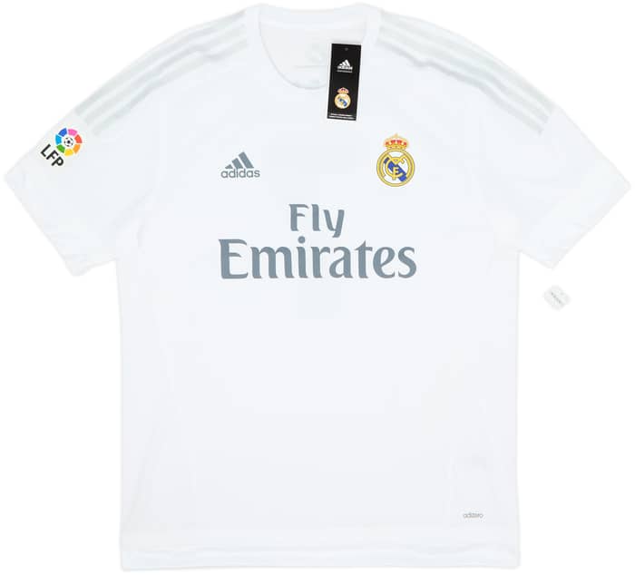 2015-16 Real Madrid Authentic Home Shirt Ronaldo #7 (XL)