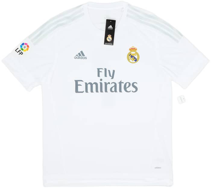 2015-16 Real Madrid Authentic Home Shirt Ronaldo #7 (XL)