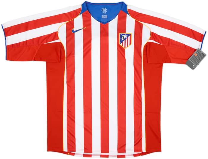 2004-05 Atletico Madrid Player Issue Home Shirt Torres #9 (XL)